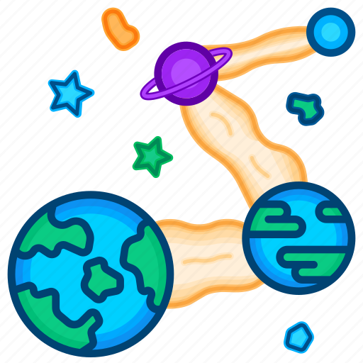 Gravity, orbit, galaxy, astronomy, cosmos, space, star icon - Download on Iconfinder
