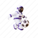 astronaut, soccer, technology, space, football, sport, science, galaxy, orbit 