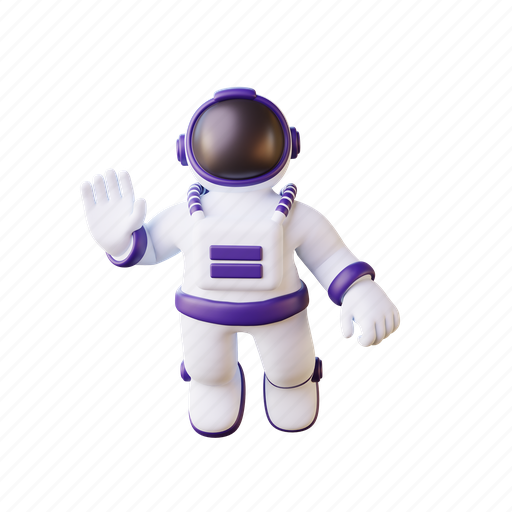 Astronaut, technology, space, science, galaxy, fantasy, astronomy 3D illustration - Download on Iconfinder