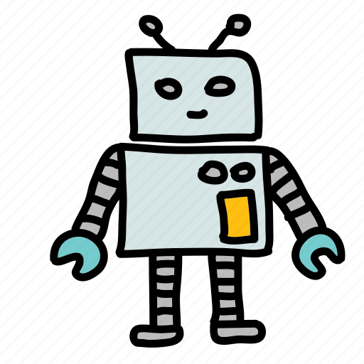 Cute, friendly, robot, space icon - Download on Iconfinder