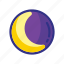 planet, astronomy, space, science, crescent, eclipse, moon 