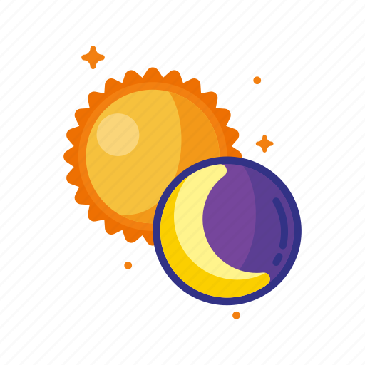 Planet, astronomy, space, science, moon, sun, eclipse icon - Download on Iconfinder