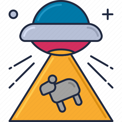 Abduction, alien, flying, saucer, spacecraft, spaceship, ufo icon - Download on Iconfinder