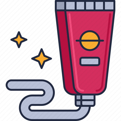 Cream, food tube, lotion, space food, squeeze tube icon - Download on Iconfinder