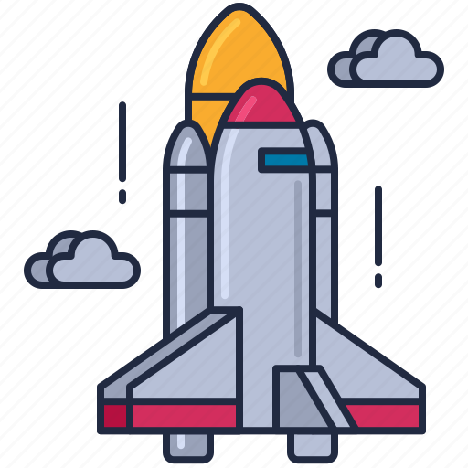 Launch, shuttle, space, rocket, rocket launch, space shuttle, space shuttle launch icon - Download on Iconfinder