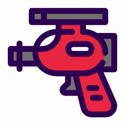 Alien, gun, pistol, space icon - Download on Iconfinder