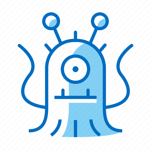 Alien, fiction, monster, science, space icon - Download on Iconfinder