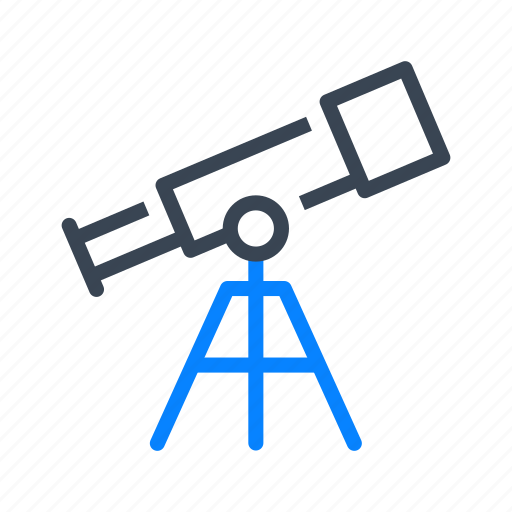 Telescope, space, astronomy icon - Download on Iconfinder