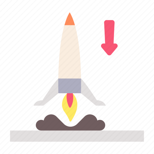 Rocket, landing, rocketship icon - Download on Iconfinder