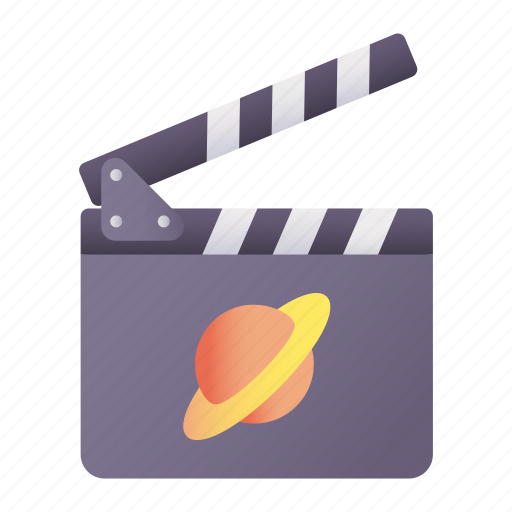 Space, movies, clapper, cinema icon - Download on Iconfinder