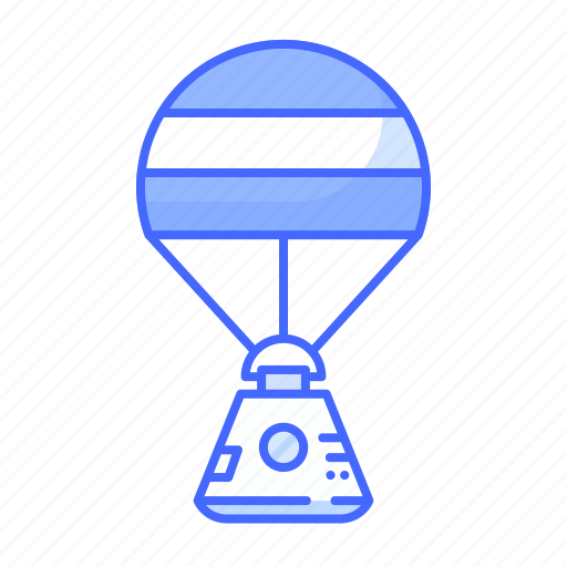 Parachute, space, capsule, spacecraft, transportation icon - Download on Iconfinder