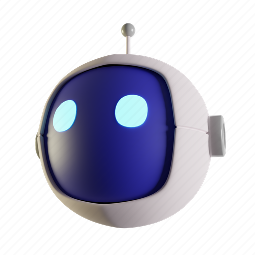 Robot, technology, computer, communication 3D illustration - Download on Iconfinder