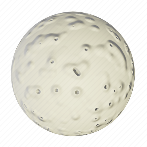 Moon, space, astronomy, sper moon 3D illustration - Download on Iconfinder