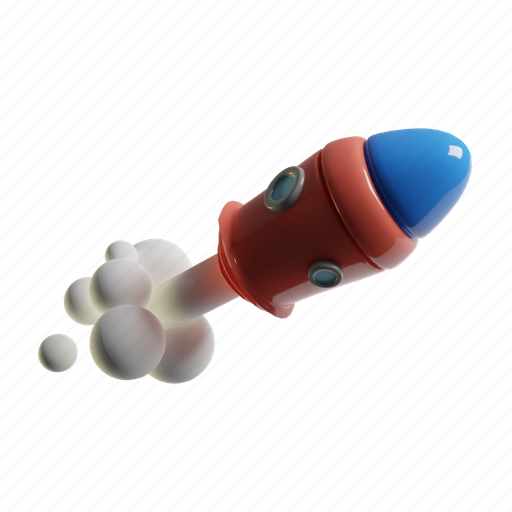 Rocket, spaceship, spacecraft, ship, launch, space 3D illustration - Download on Iconfinder