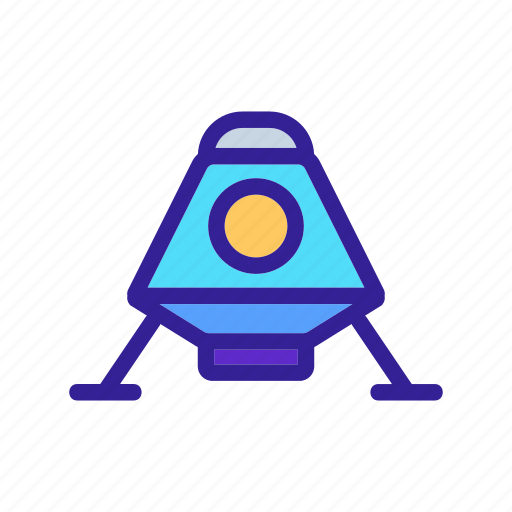 Contour, rocket, science, ship, space, spaceship icon - Download on Iconfinder