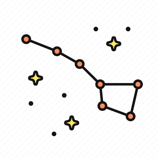 Constellation, constellations, big, dipper, stars icon - Download on Iconfinder
