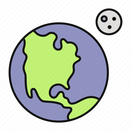 Earth, planet, solar, system, universe, astronomy icon - Download on Iconfinder