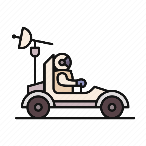Rover, moon, exploration, transportation icon - Download on Iconfinder
