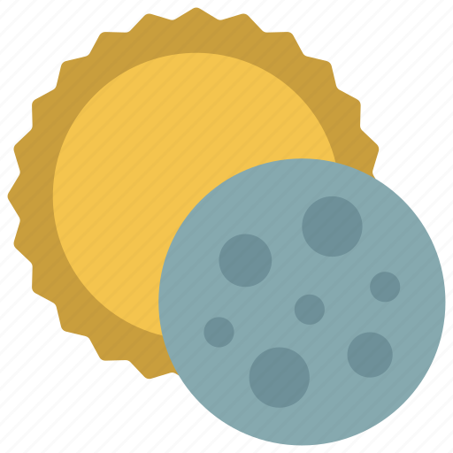Eclipse, astronomy, sun, moon, event icon - Download on Iconfinder