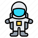 astronaut, cosmonaut, planet, space, suit