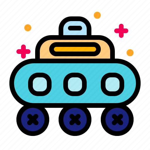 Moon, robot, rover, space icon - Download on Iconfinder