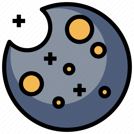 Astronomy, earth, galaxy, moon, orbit, planet, satellite icon - Download on Iconfinder