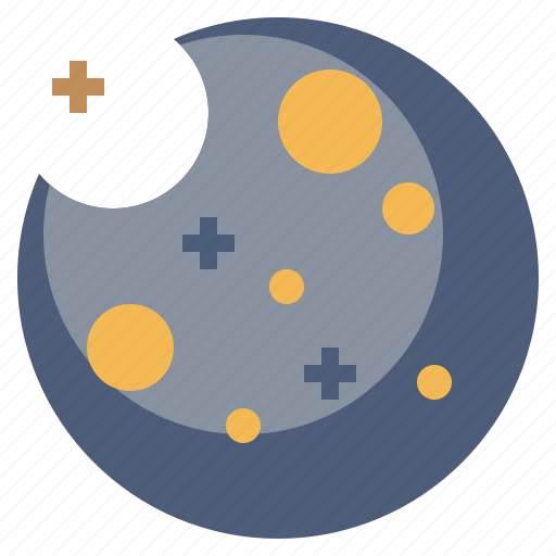 Astronomy, earth, galaxy, moon, planet, satellite, universe icon - Download on Iconfinder