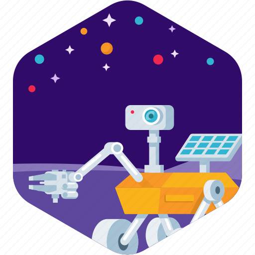 Research, robot, rocket, rover, satellite, space icon - Download on Iconfinder