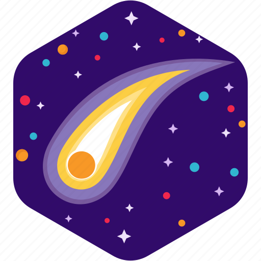 Asteroid, fire, meteor, space, star icon - Download on Iconfinder