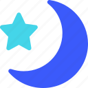 25px, iconspace, moon, star