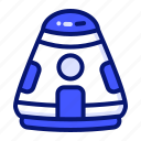pod, orbit, re-entry, crew, mission, space, capsule, return, astronaut