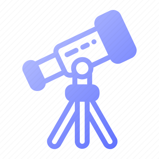 Telescope, view, star, space, astronomy, lens, galaxy icon - Download on Iconfinder