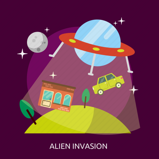 Alien, alien invasion, invasion, space, universe icon - Download on Iconfinder