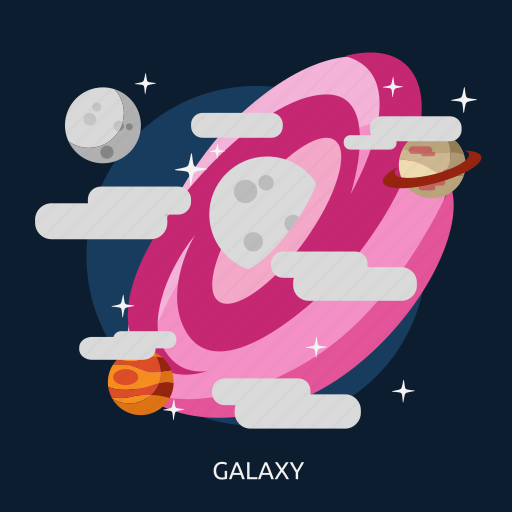 Astronomy, galaxy, science, space icon - Download on Iconfinder