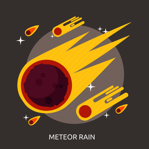 Meteor, meteor rain, rain, space, universe icon - Download on Iconfinder
