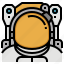 astronaut, helmet, space, suit 
