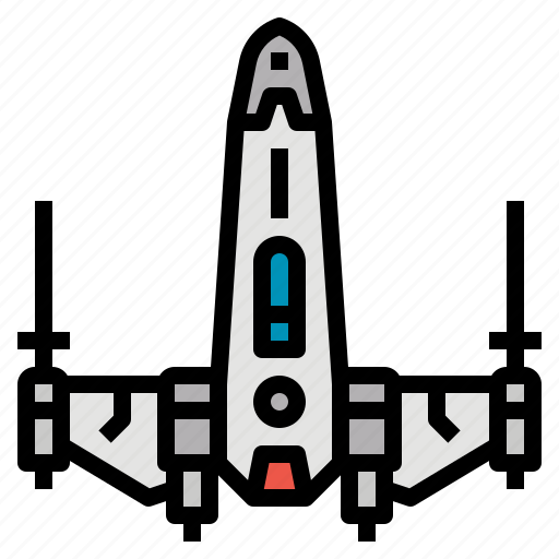 Aircraft, battleship, space, spaceship, starfighter icon - Download on Iconfinder