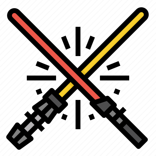 Lightsaber, space, sword, war, weapon icon - Download on Iconfinder