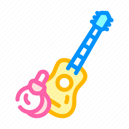Guitar, castanets, spain, nation, heritage, gazpacho icon - Download on Iconfinder