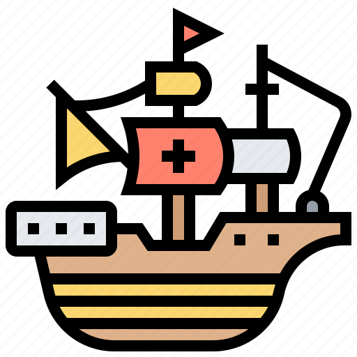 Boat, harbour, ship, spanish, transport icon - Download on Iconfinder