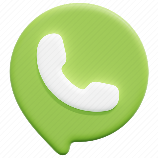 Speech, bubble, call, phone, chat, communication, message 3D illustration - Download on Iconfinder
