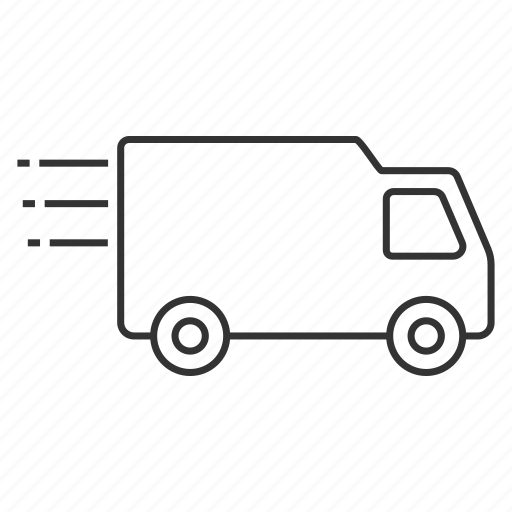 Car, delivery, fast, shipping, truck, van, vehicle icon - Download on Iconfinder