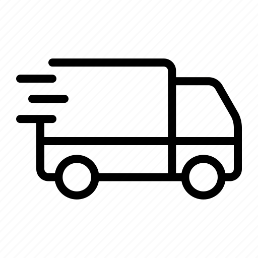 Fast, delivery, truck, shipping, transportation icon - Download on Iconfinder