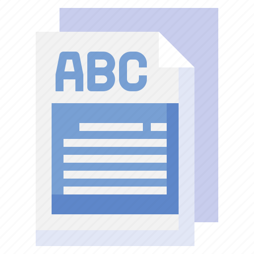 Document, miscellaneous, spelling, page, writing icon - Download on Iconfinder
