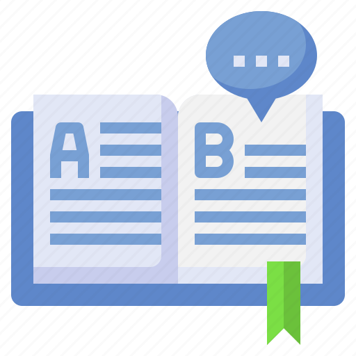 Reading, miscellaneous, spelling, words, phone icon - Download on Iconfinder