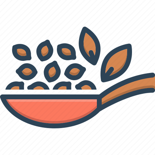 Ajowan, caraway, condiment, herbal, ingredient, spice, thymol seed icon - Download on Iconfinder