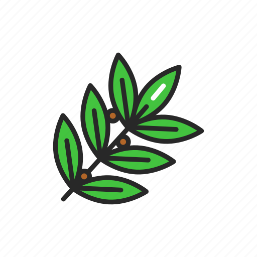 Bay, leaf, spices, seasoning icon - Download on Iconfinder