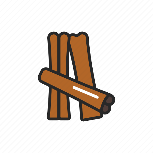 Cinnamon, rolled, spices, seasoning icon - Download on Iconfinder