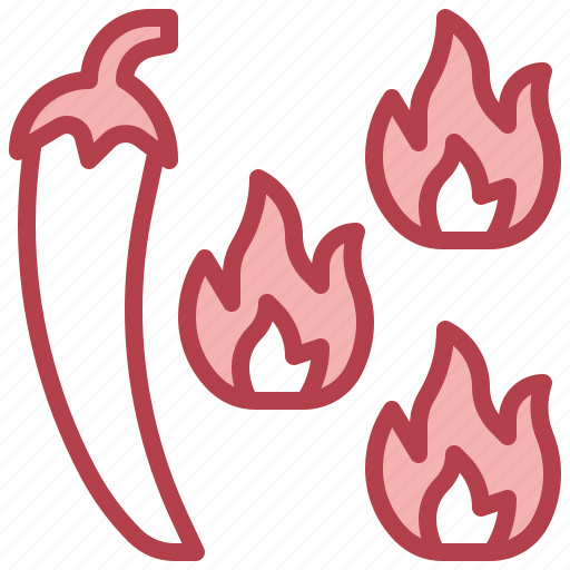 Spicy, chilli, hot, flavour, heat icon - Download on Iconfinder