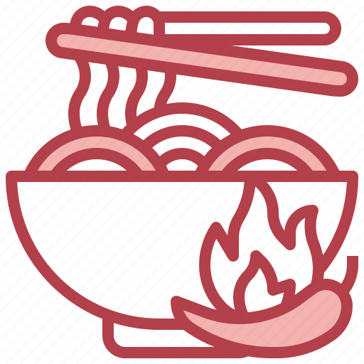Spicy, noodles, food, restaurant, flame icon - Download on Iconfinder